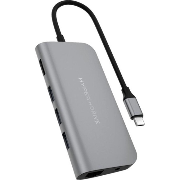 Hyper - HyperDrive 9-Port Universal USB-C Hub - USB-C Docking Station - Picture 1 of 5